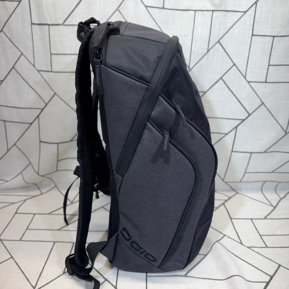 OGIO Backpack Large Black SAX Embroidered Tech Travel Laptop Bag